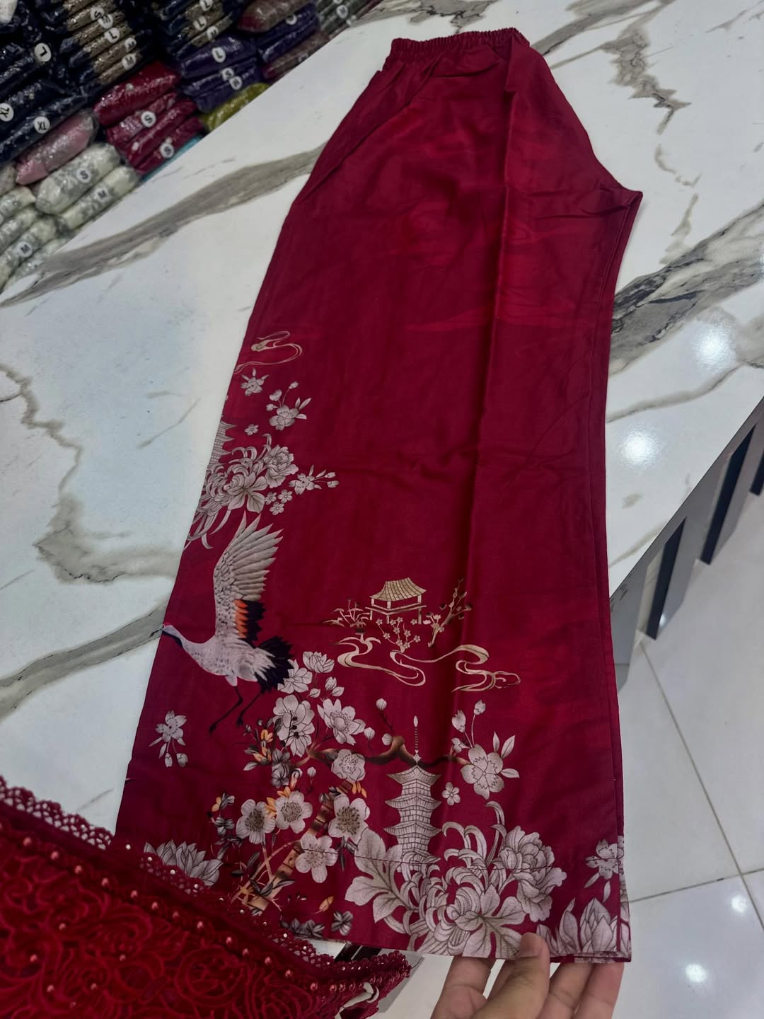 AFROOZ Premium Embroidered 3-Piece Suit