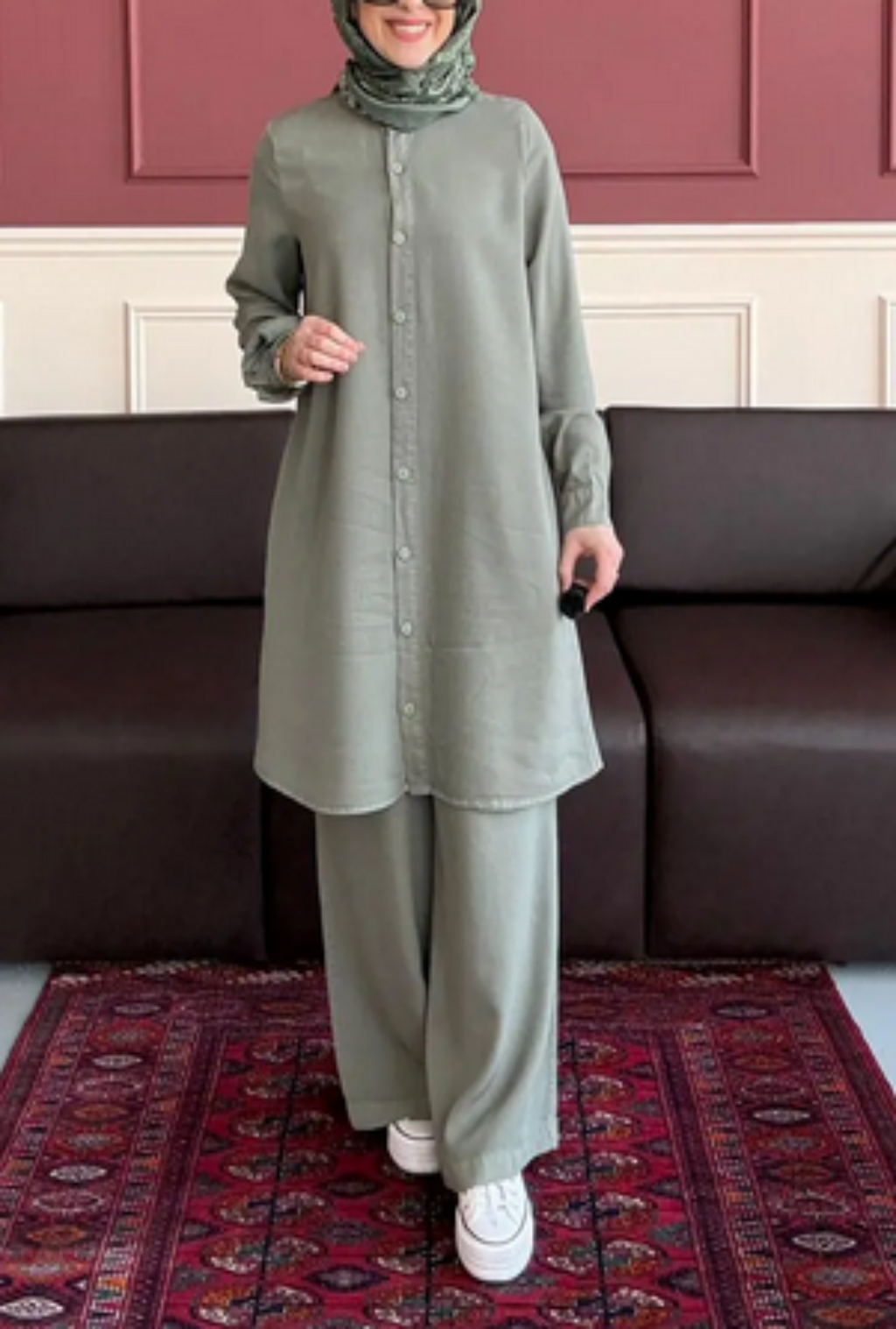 Pack of 2 Modest Co-Ord Cotton 2PC Set
