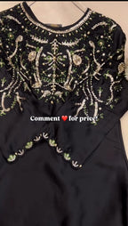 Women Embroidered 3-Piece Suit Eid Collection
