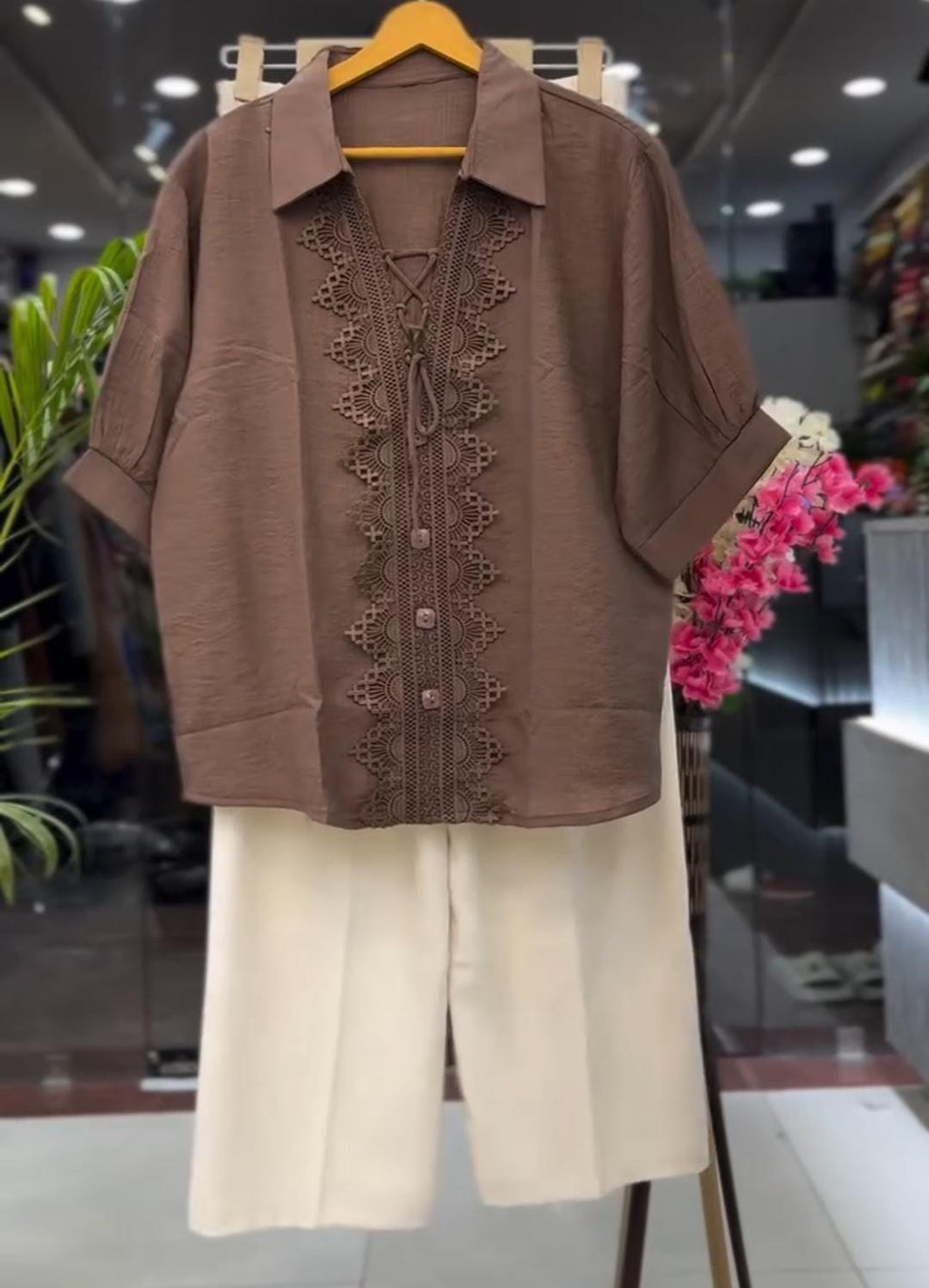 Trendy Top With Pants for Women 🌸