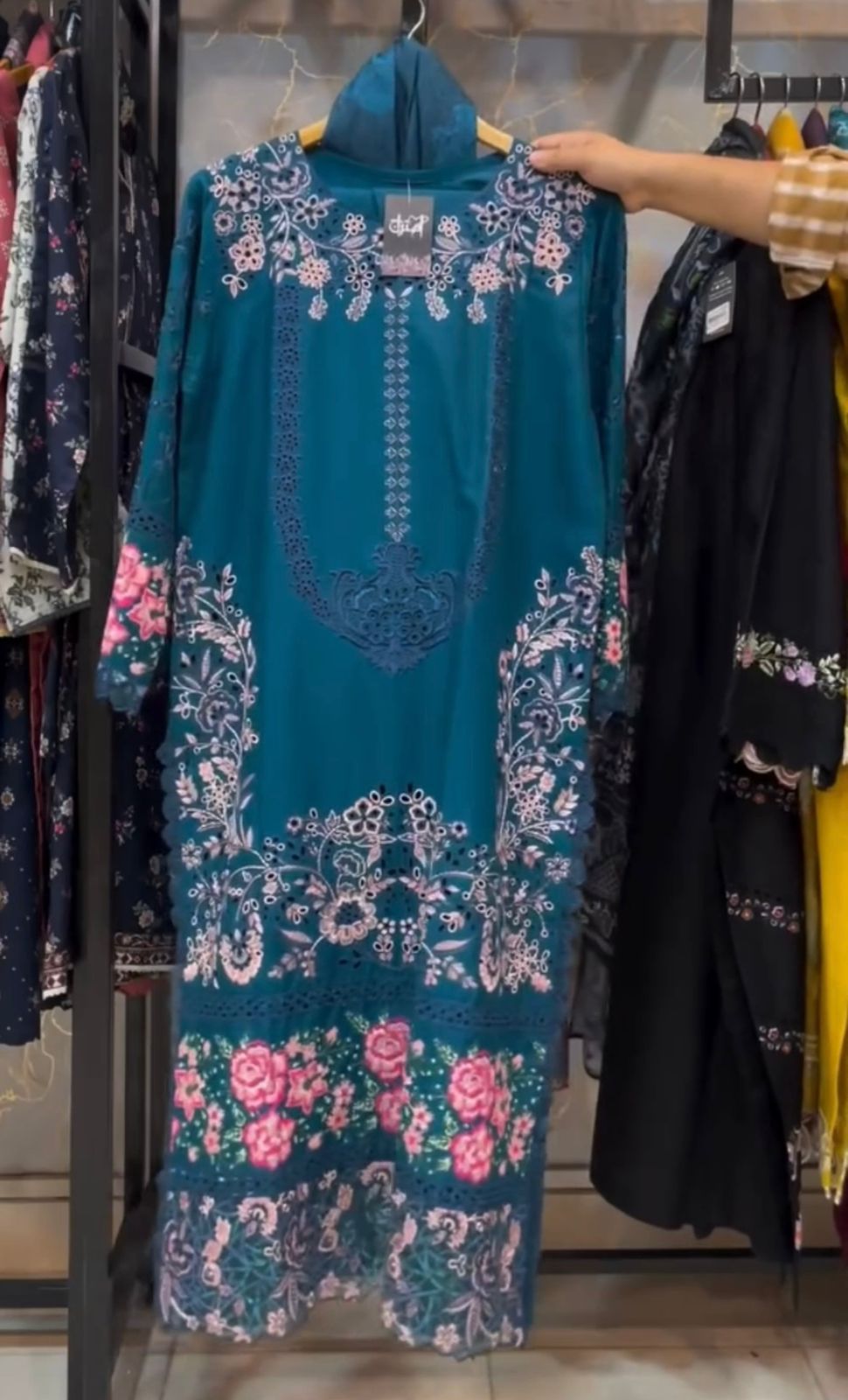 Eid Sale Embroidered 3-Piece Suit