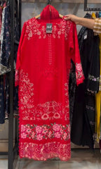 Eid Sale Embroidered 3-Piece Suit