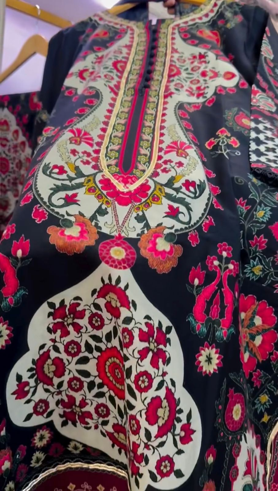 Afrooze Premium Kaftan Style Lawn 3PC Suit