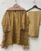 Elegant Summer Lawn Embroidered 3 Piece Suit