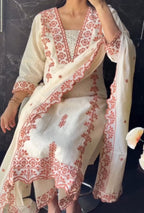 Summer Luxury Embroidered 3PC Suit ☀️