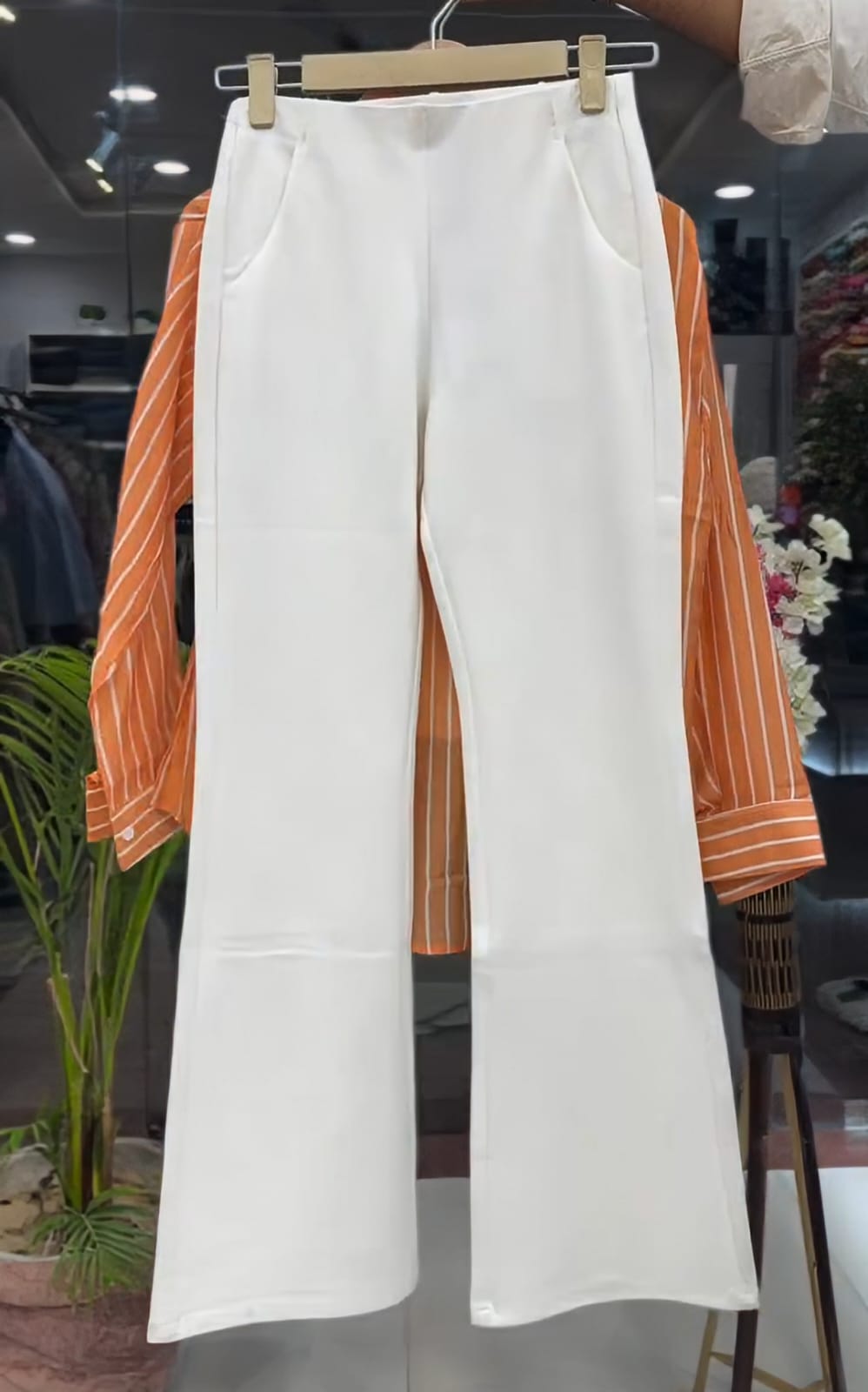 Women’s Premium Co-Ord Set with Inner & Wide-Leg Pants 💖