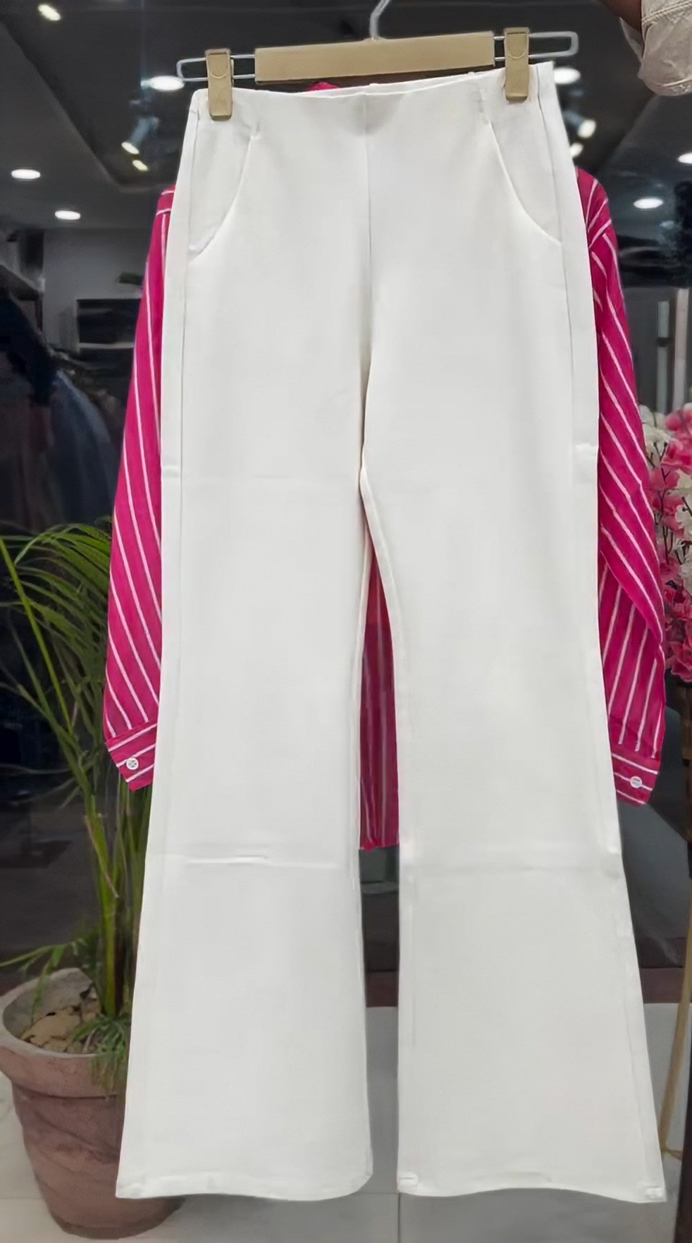 Women’s Premium Co-Ord Set with Inner & Wide-Leg Pants 💖