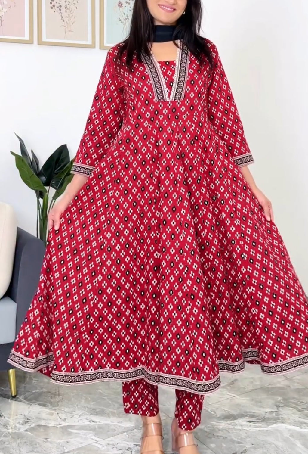 Elegant Printed 3PCS Suit Collection ✨