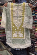 Luxury Embroidered Cotton 3PC Suit