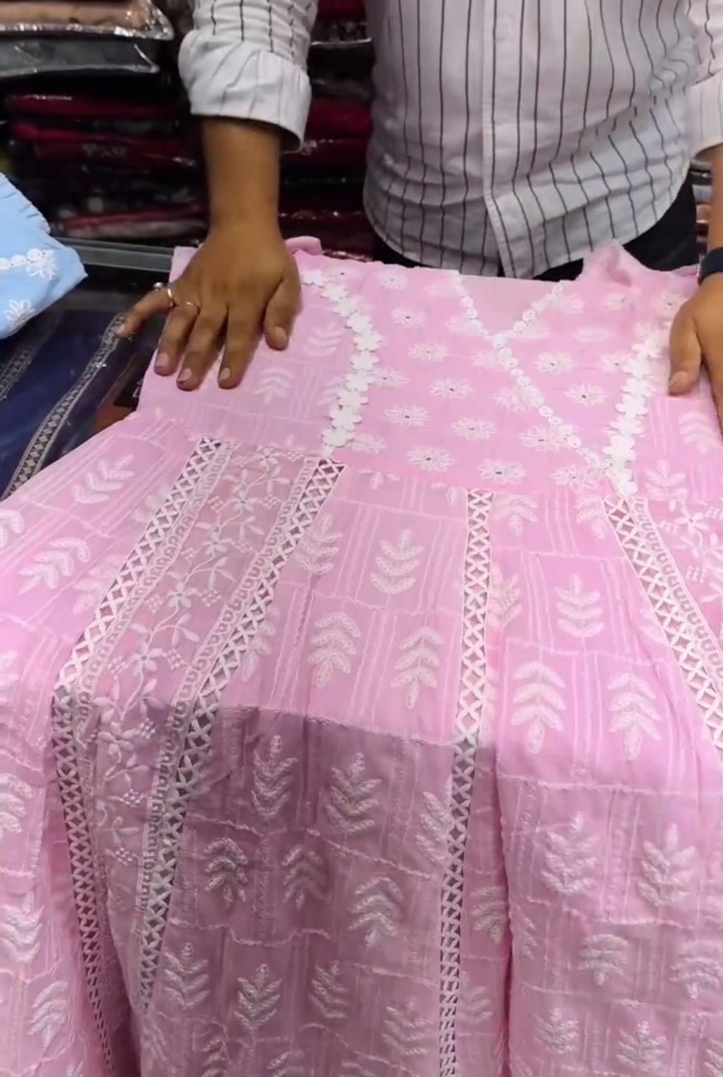Embroidered 3PCS Chikankari Lawn Suit