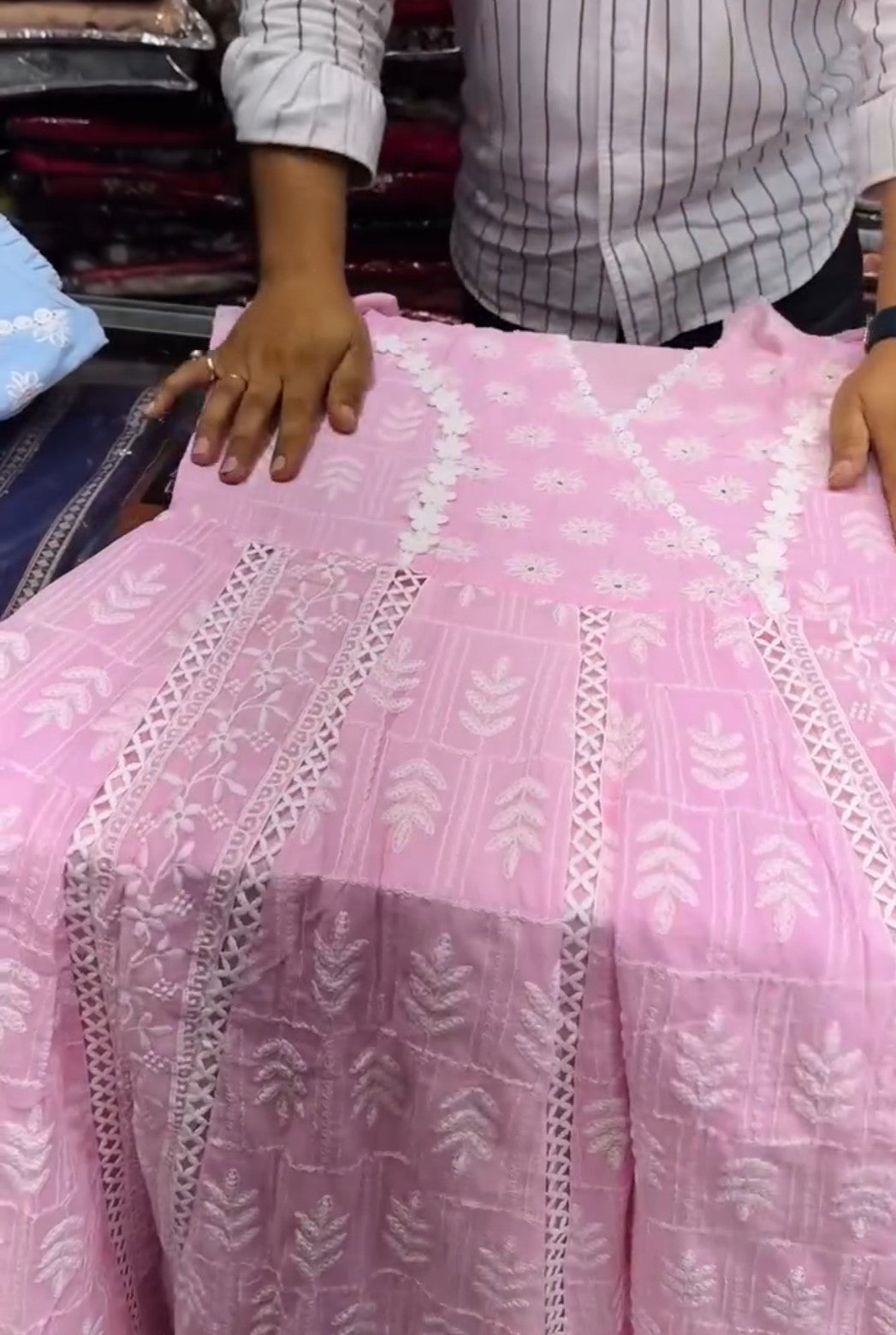 Embroidered 3PCS Chikankari Lawn Suit