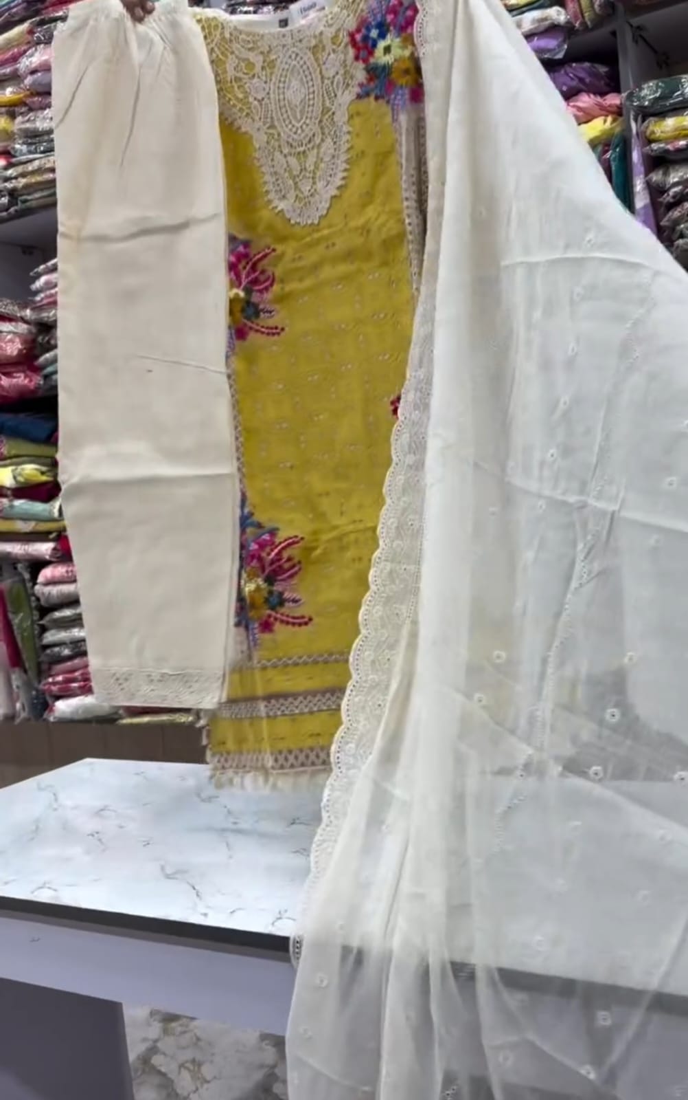 Premium Embroidered 3PCS Lawn Suit