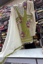 Premium Embroidered 3PCS Lawn Suit