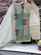 Premium Embroidered 3PCS Lawn Suit