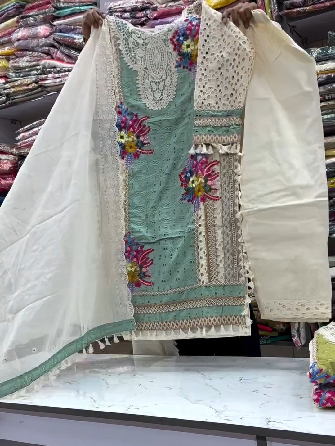 Premium Embroidered 3PCS Lawn Suit