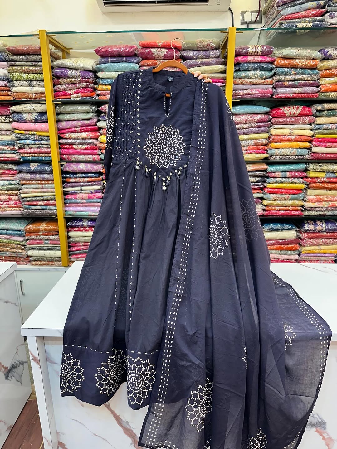 3PCS Frock Cotton Lawn Dress 🌸