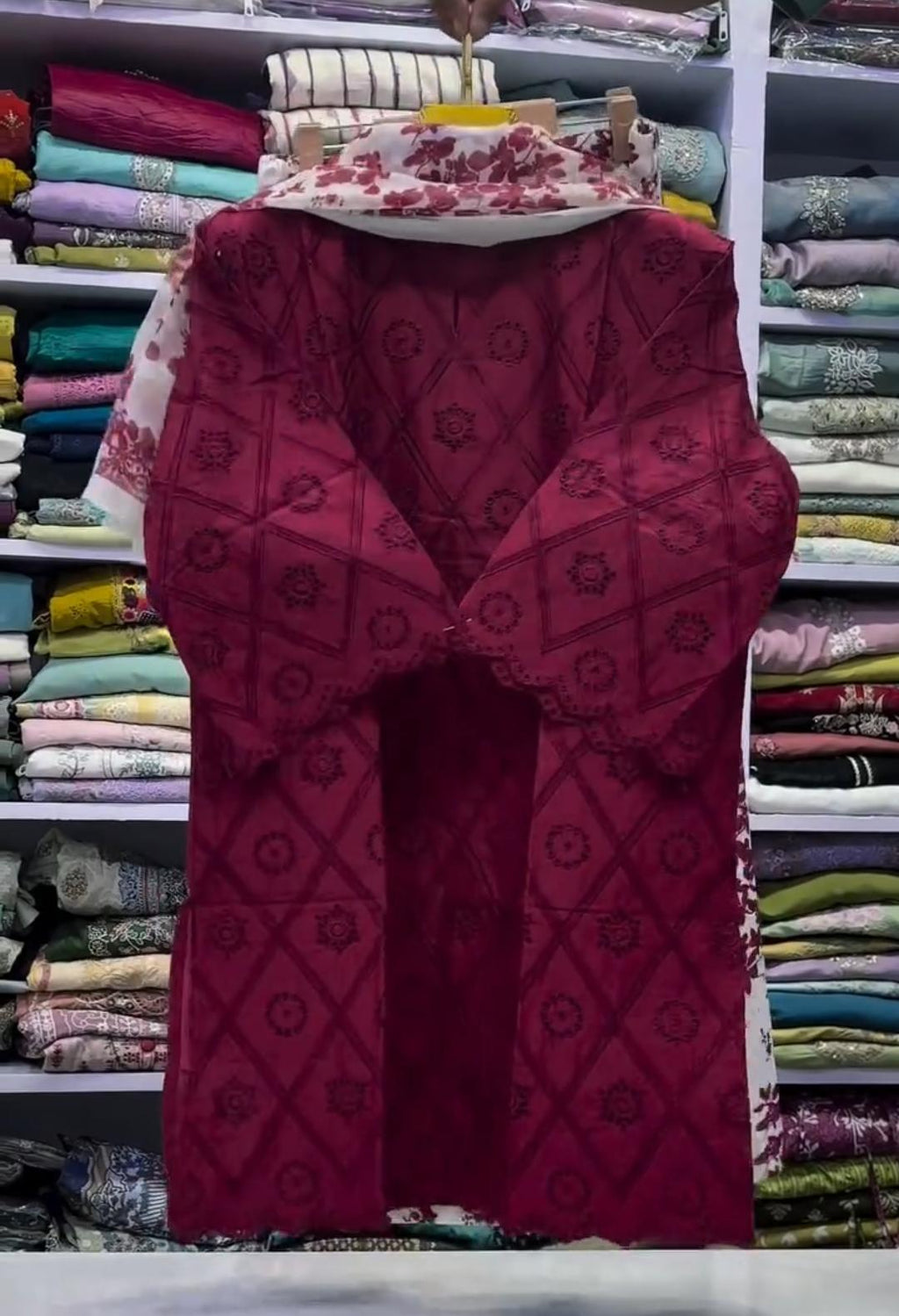 Elegant Embroidered 3PC Suit
