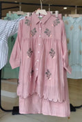BUY 1 GET 1 FREE Summer Embroidered 2PC Co-Ord Set 🌸