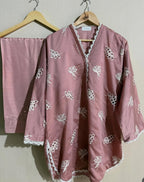 PACK OF 2 TRENDY EMBROIDERY SUIT FOR WOMEN