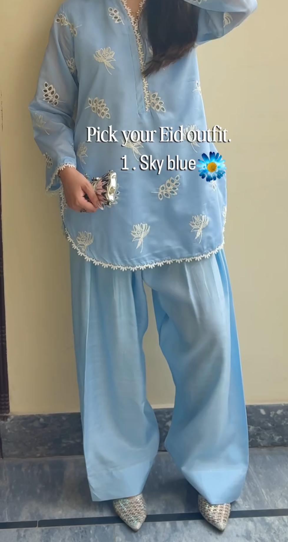 PACK OF 2 TRENDY EMBROIDERY SUIT FOR WOMEN