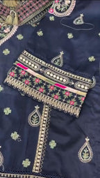 Women's 3 Piece Embroidered Lawn Suit