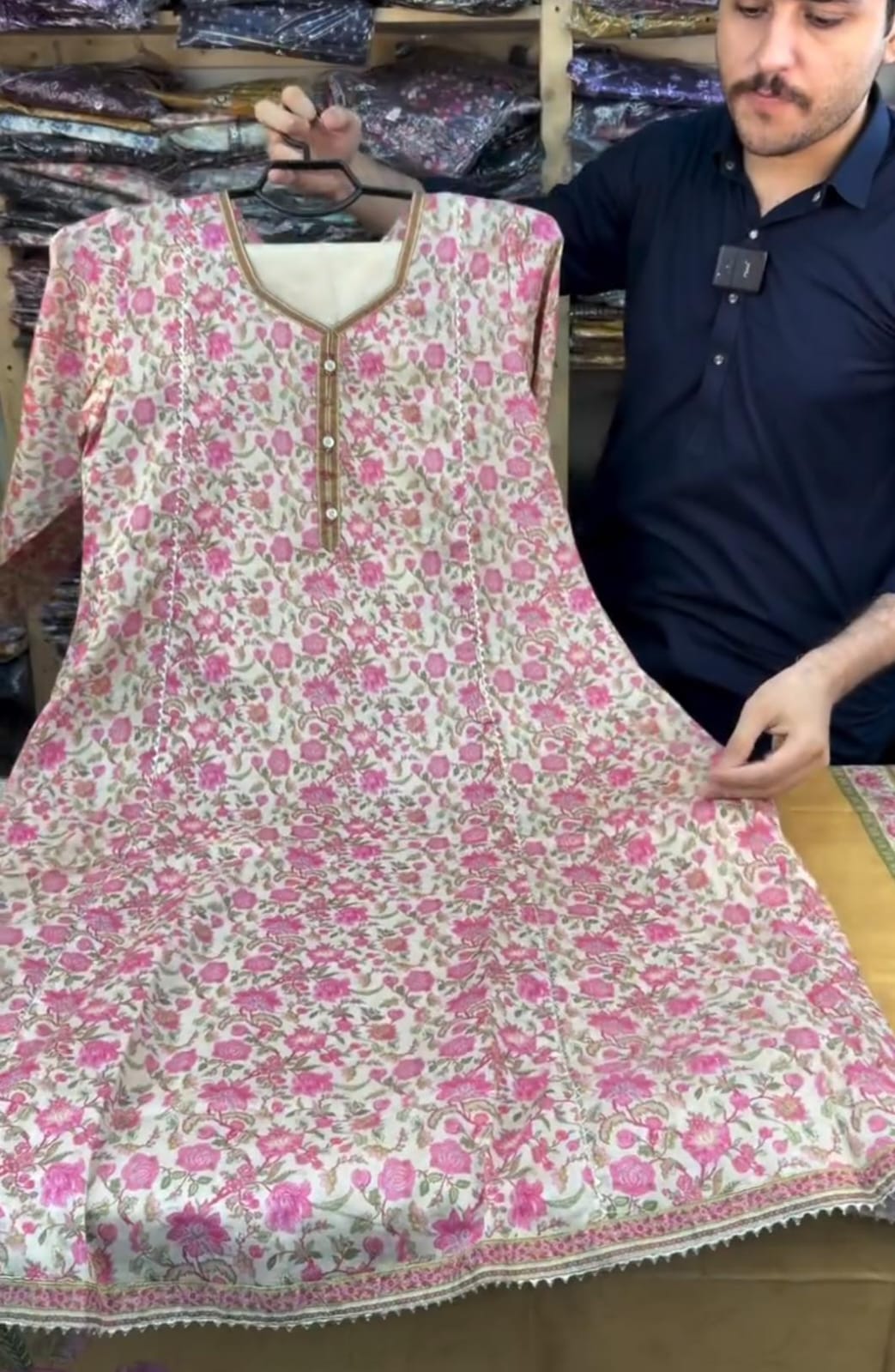 Women's Lawn Frock – Summer Collection 🌸