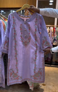 Beautiful Embroidered 3 Piece Suit for Women 🌸