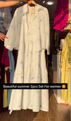 Women's 3 Piece Embroidered Suit