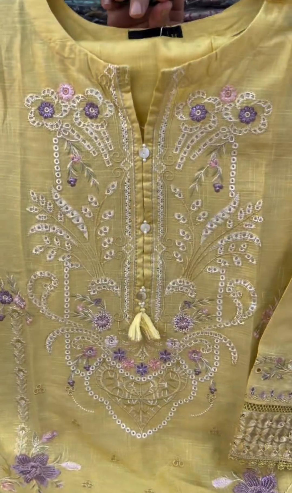 Women's 3 Piece Embroidered Suit – Premium Collection 🌸