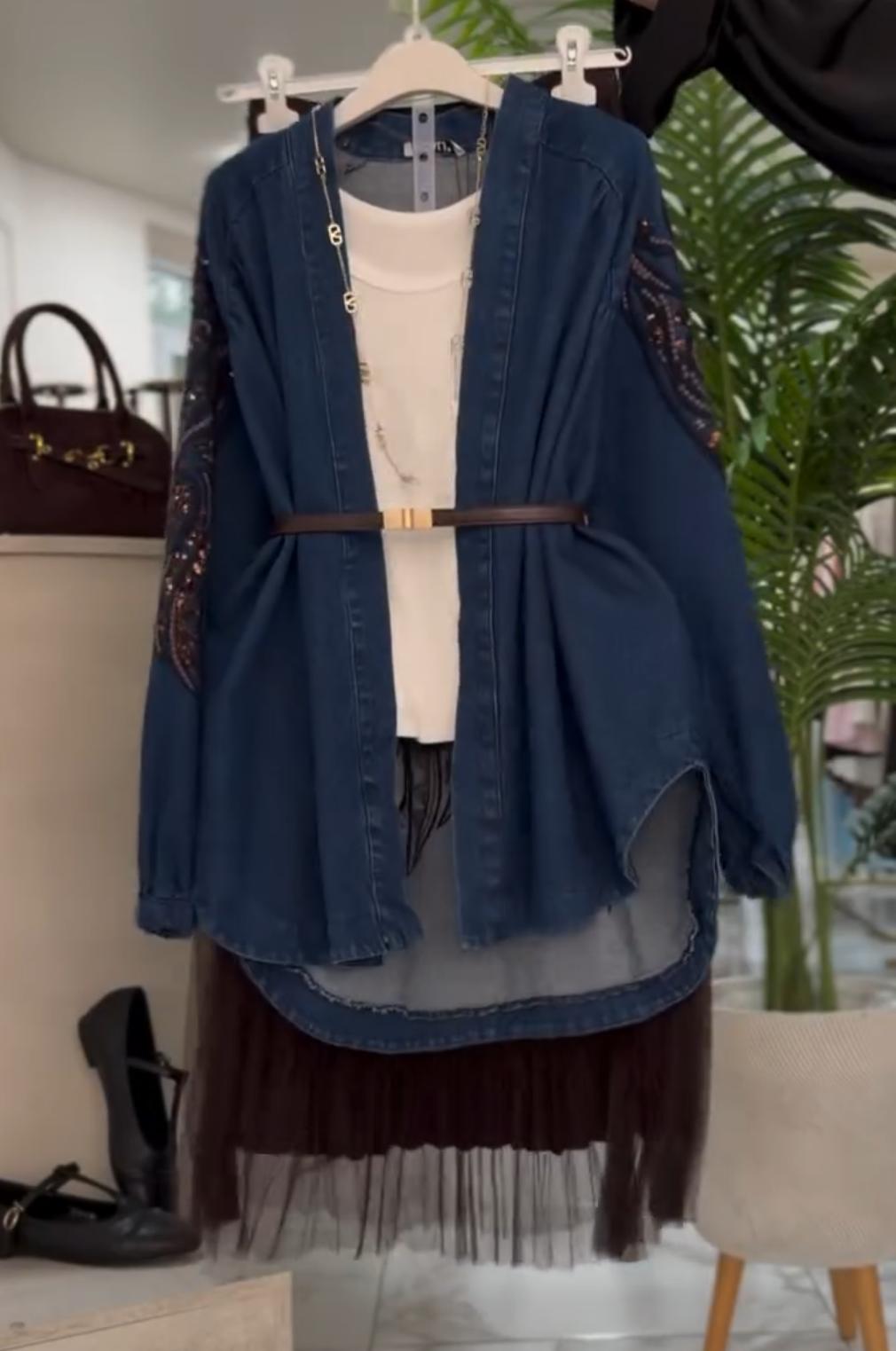 Shirt &amp; Skirt Set For Women