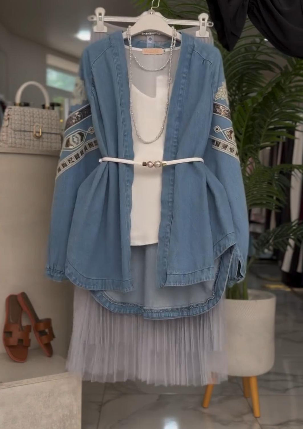 Shirt &amp; Skirt Set For Women
