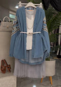 Shirt &amp; Skirt Set For Women