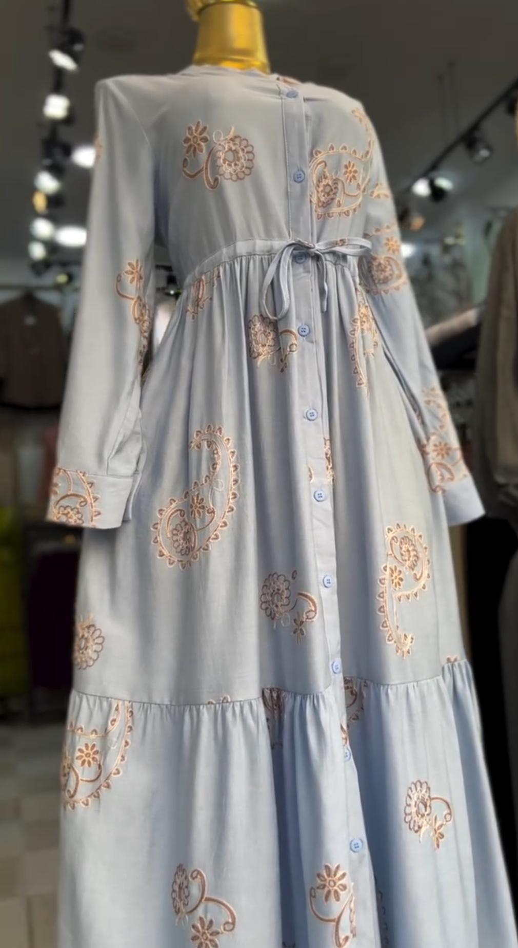 Buy 1 Get 1 Free – Summer Embroidered Frock Offer