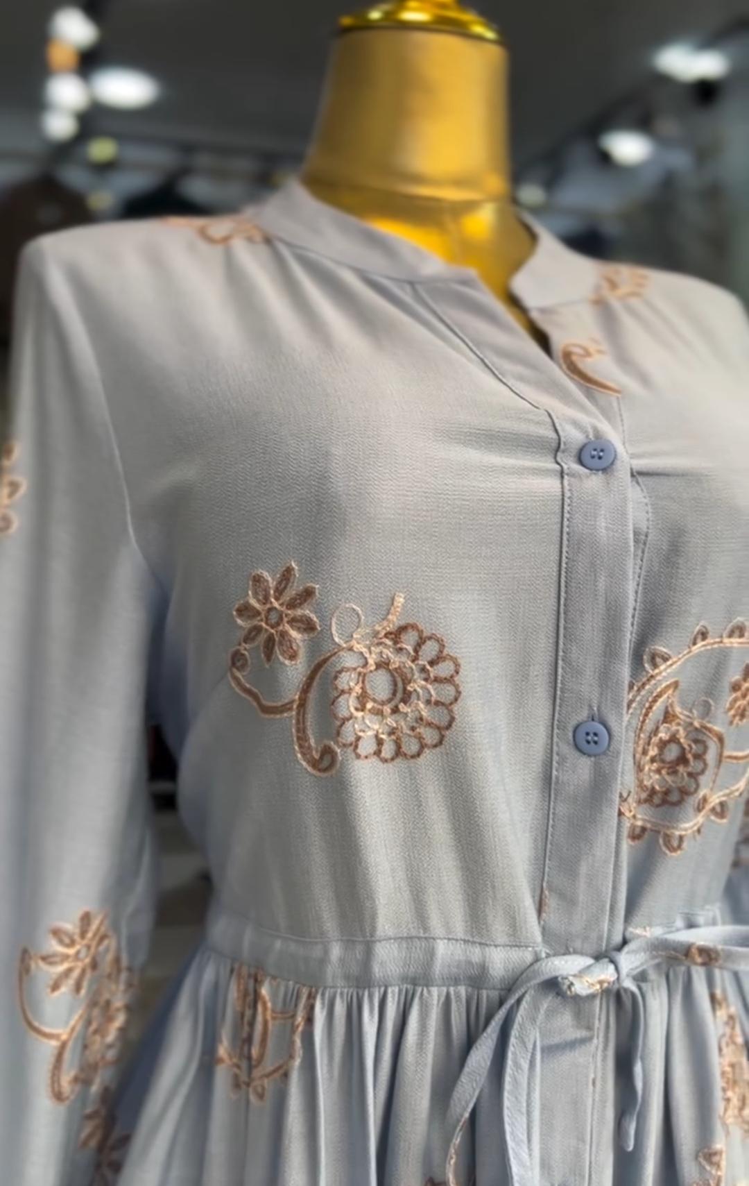 Buy 1 Get 1 Free – Summer Embroidered Frock Offer