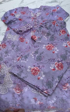 Summer 3 Piece Printed Suit – Butterfly Collection