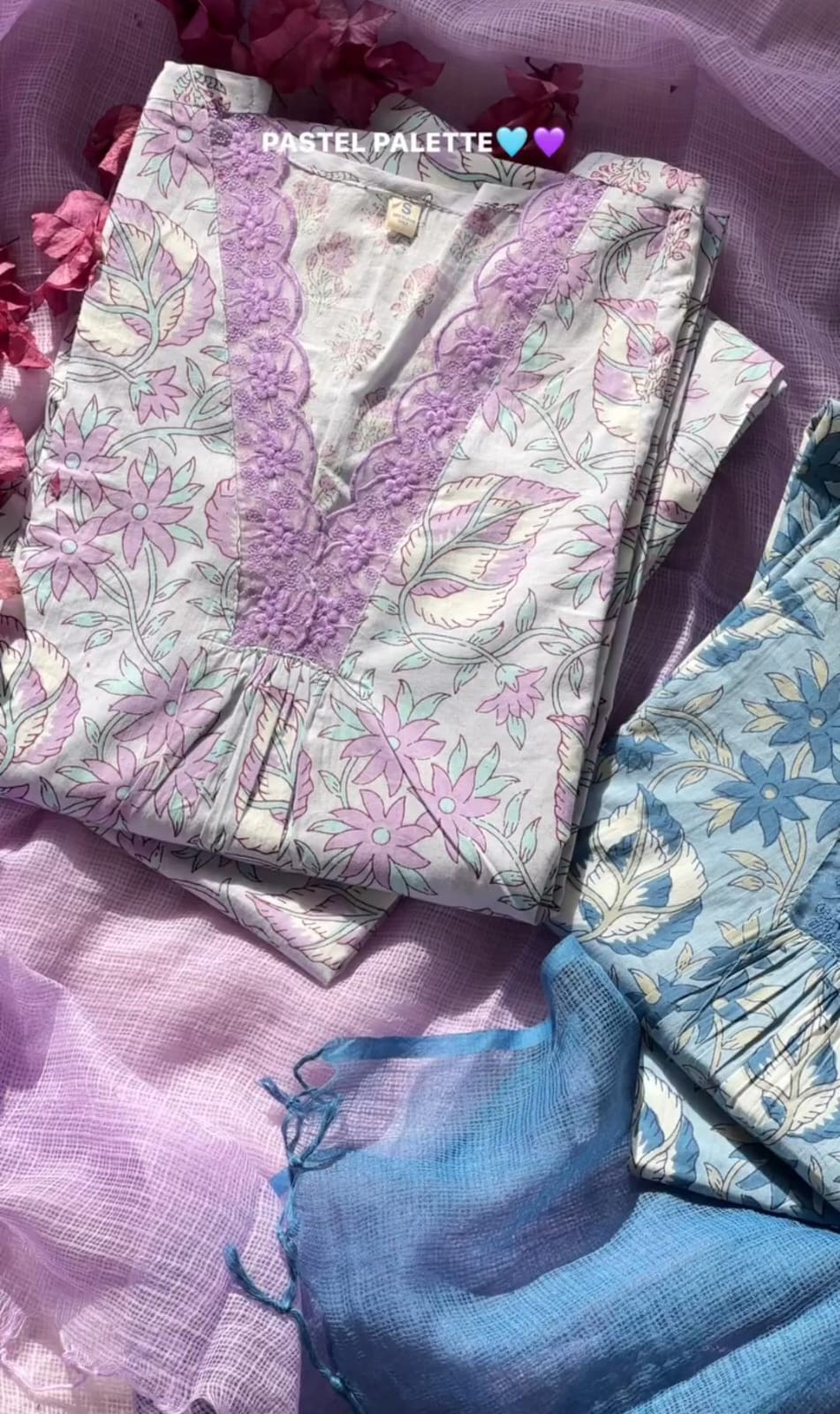 Pack of 2 Cotton Lawn Summer Collection