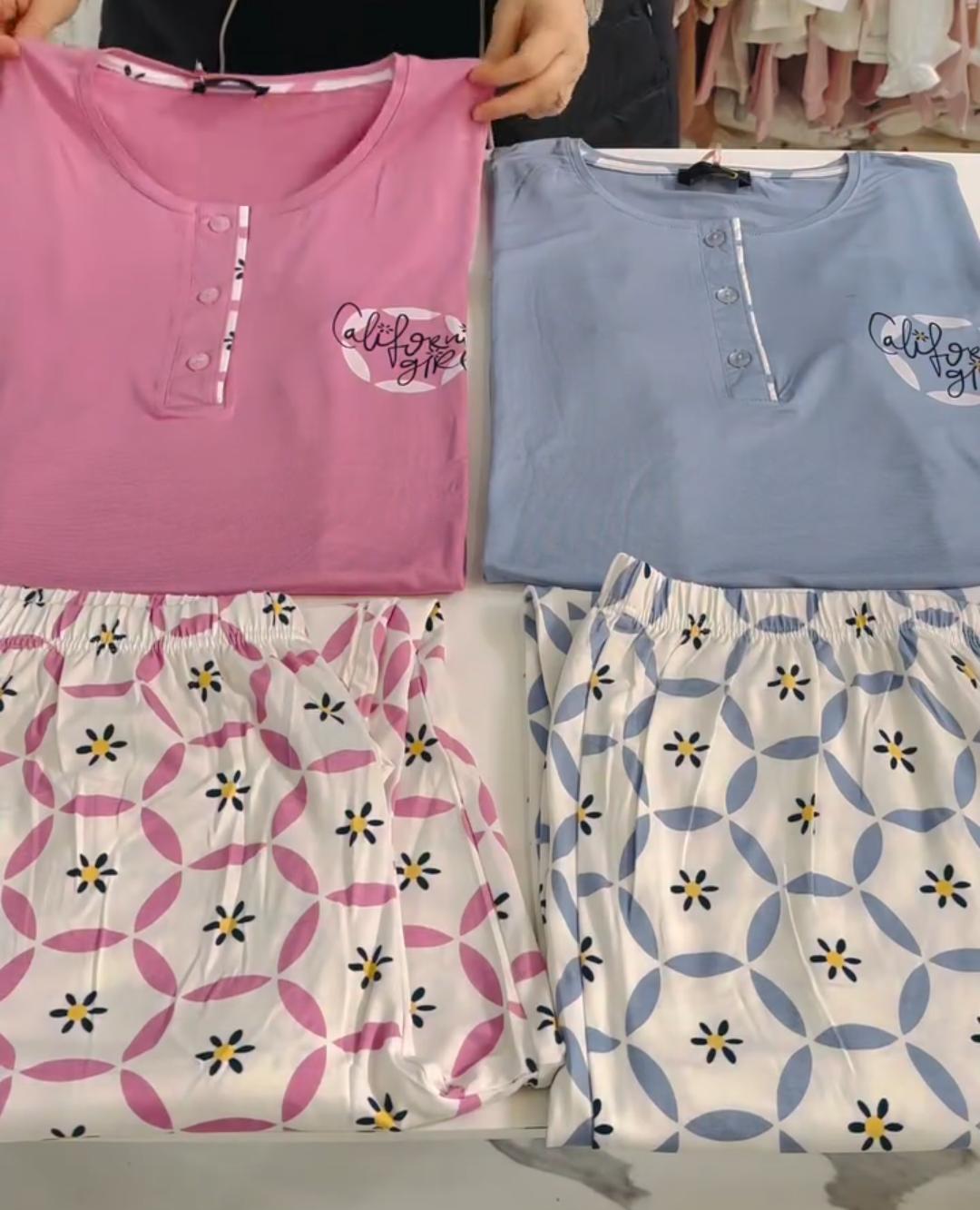 Pack of 2 Women’s Summer Night Suit Set