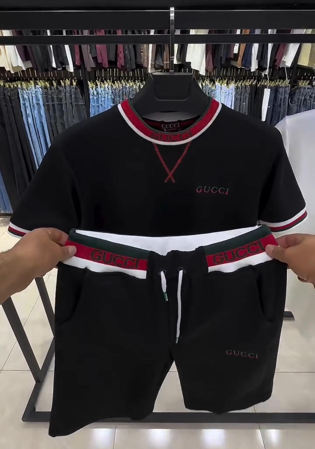Pack of 2 T-Shirts with Shorts Set