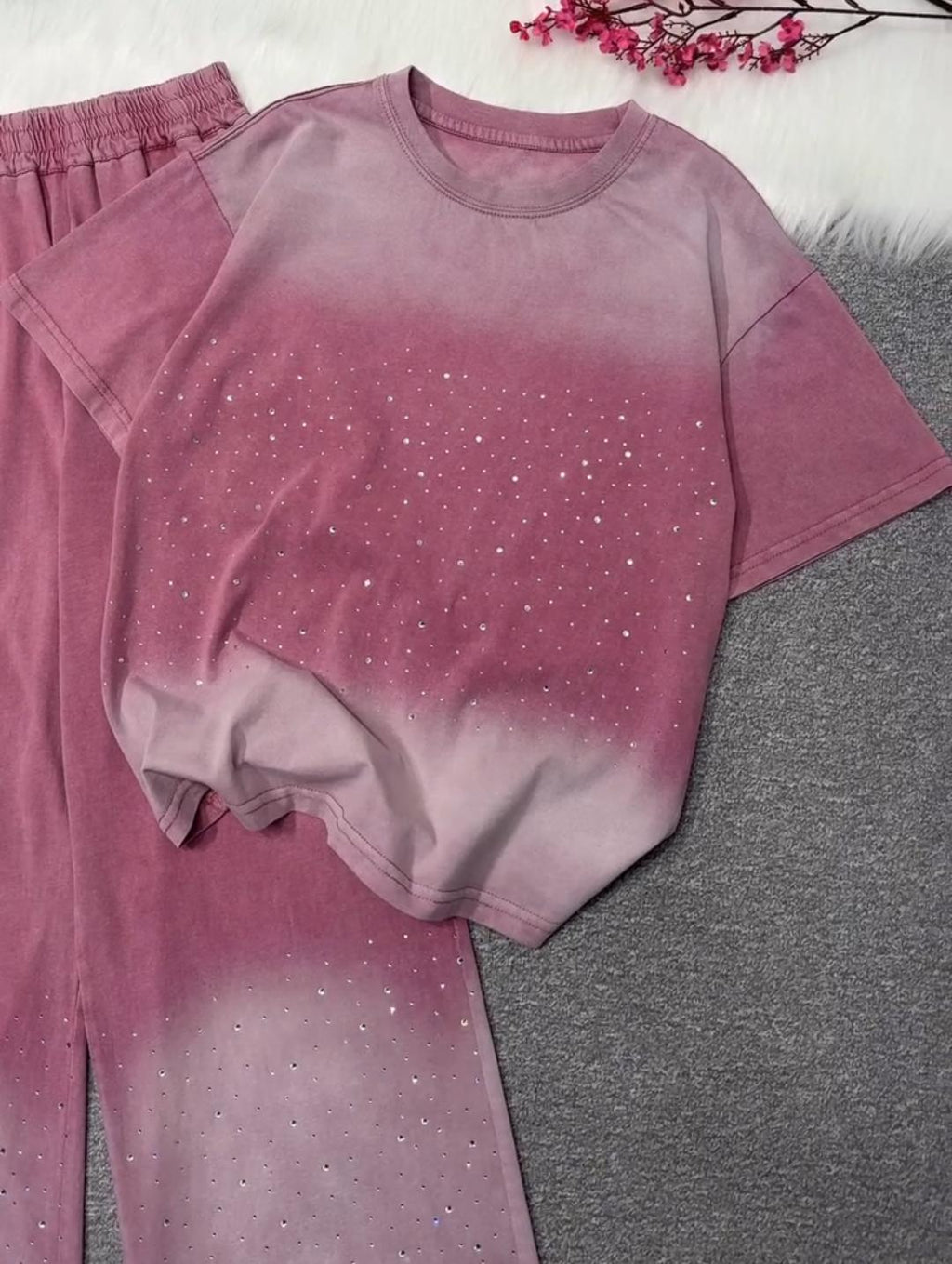 Women's t-Shrit With Plazo Co-Ord Set