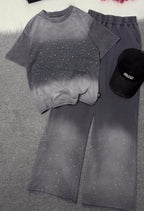 Women's t-Shrit With Plazo Co-Ord Set