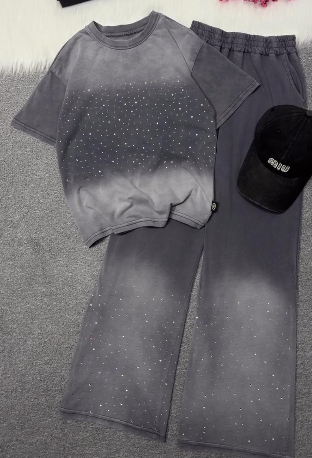 Women's t-Shrit With Plazo Co-Ord Set