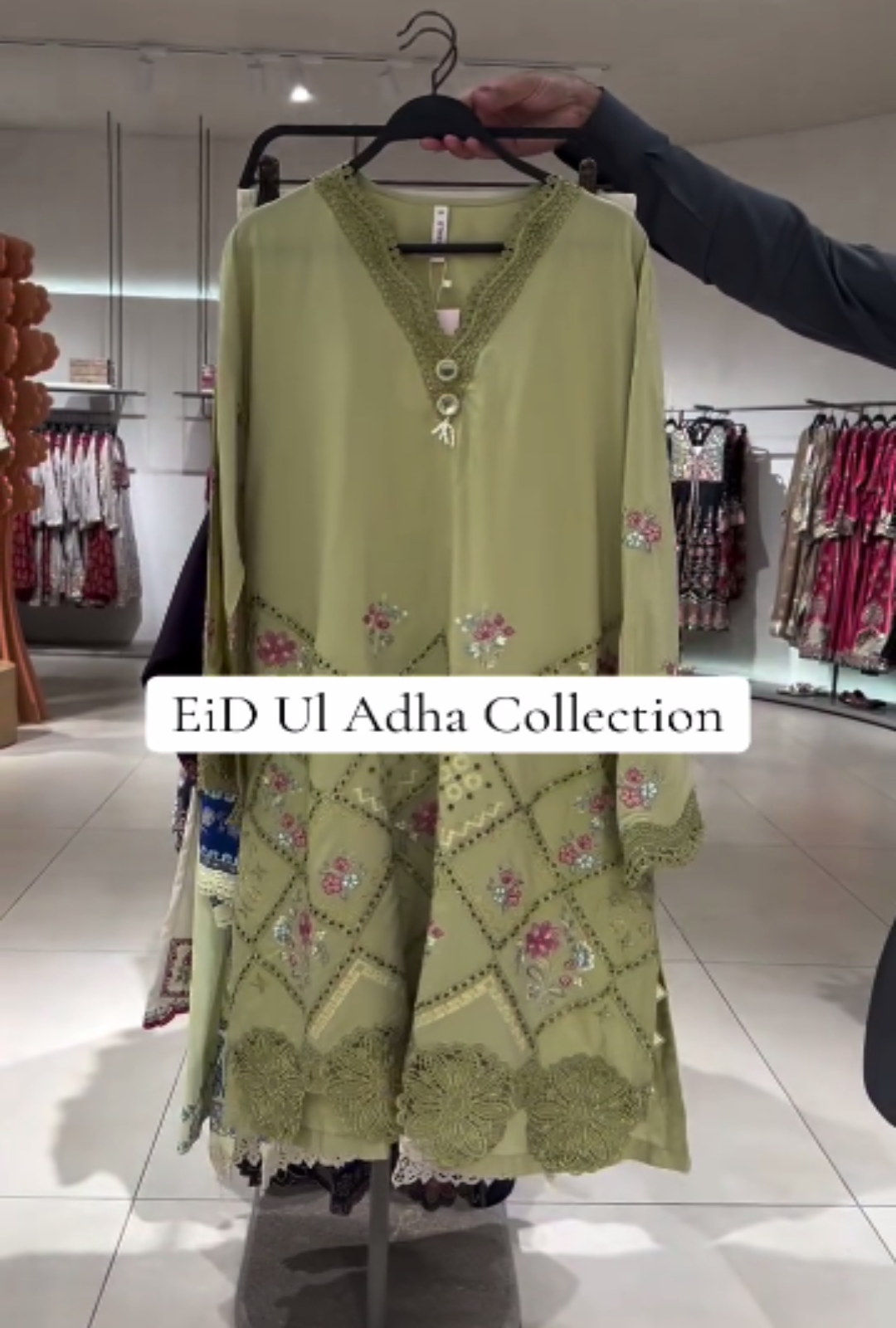 Eid Ul Adha Collection – Printed Embroidered Lawn Dress