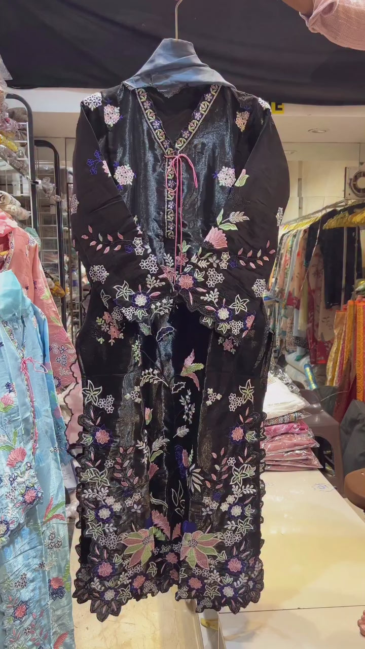 Luxury Embroidered 3PCS Dress ✨