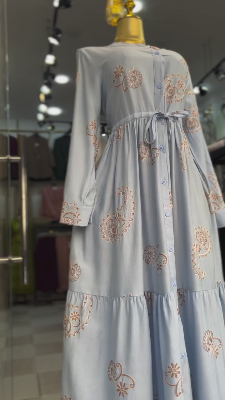 Buy 1 Get 1 Free – Summer Embroidered Frock Offer