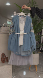 Shirt &amp; Skirt Set For Women