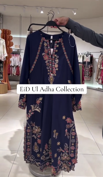 Eid Ul Adha Collection – Printed Embroidered Lawn Dress